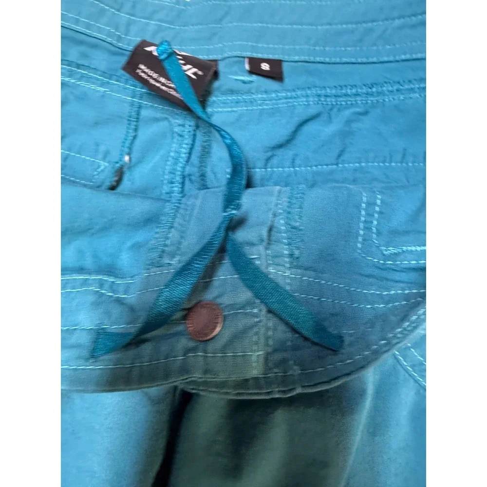 KÜHL Women's Kontra Shorts 8 Teal‎ Blue Hiking Outdoor EUC